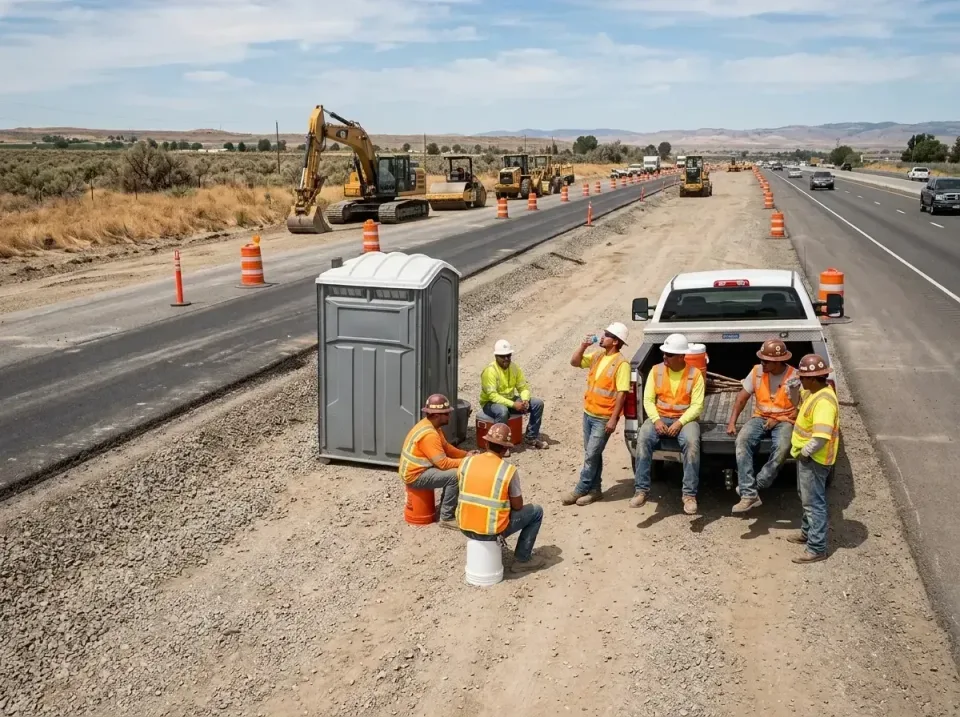 highway-road-construction-crew-007 — frequently asked questions, Porta Potty and Restroom Rentals in Jackson, MI